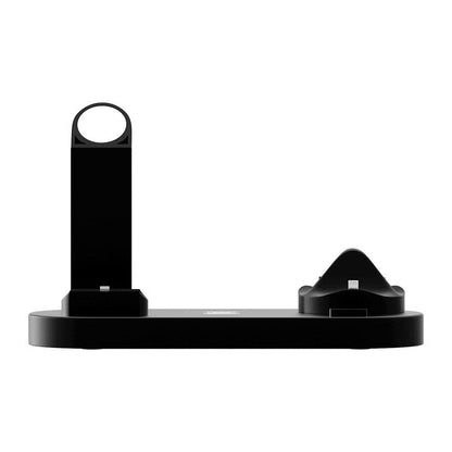 Devanti Electronics > Mobile Accessories > Phone Chargers Devanti 4-in-1 Wireless Charger Dock Multi-function Charging Station for Phone
