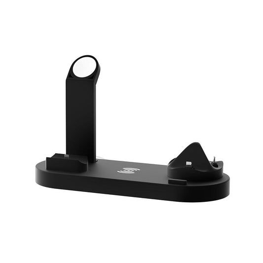 Devanti Electronics > Mobile Accessories > Phone Chargers Devanti 4-in-1 Wireless Charger Dock Multi-function Charging Station for Phone
