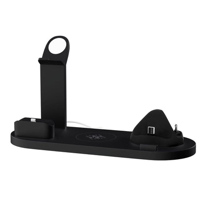 Devanti Electronics > Mobile Accessories > Phone Chargers Devanti 4 in 1 Wireless Charger Multi-function Station for Phone Airpod iWatch 15W