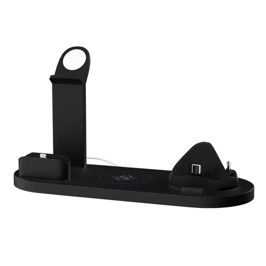 Devanti Electronics > Mobile Accessories > Phone Chargers Devanti 4 in 1 Wireless Charger Multi-function Station for Phone Airpod iWatch 15W