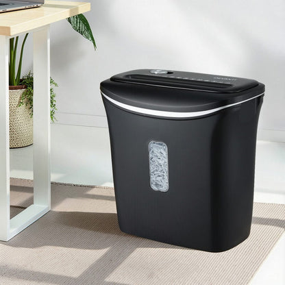 Devanti Electronics > Printers > Printers & Accessories Devanti 12L Cross-Cut Shredder 8-Sheet Paper Home Office Credit Card