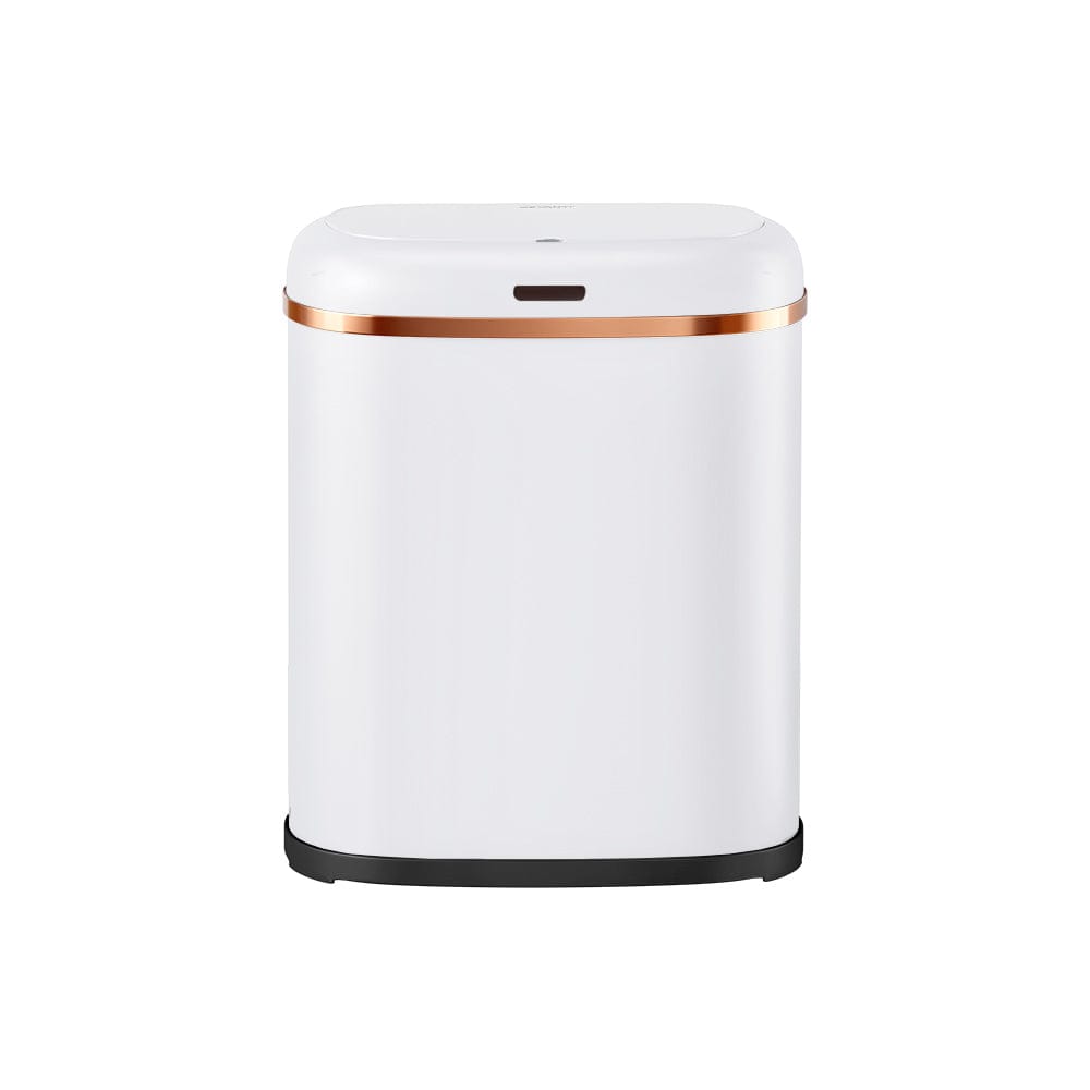Devanti Home & Garden > Kitchen Bins > Automatic Bins Devanti 38L Motion Sensor Bin Rubbish Automatic White