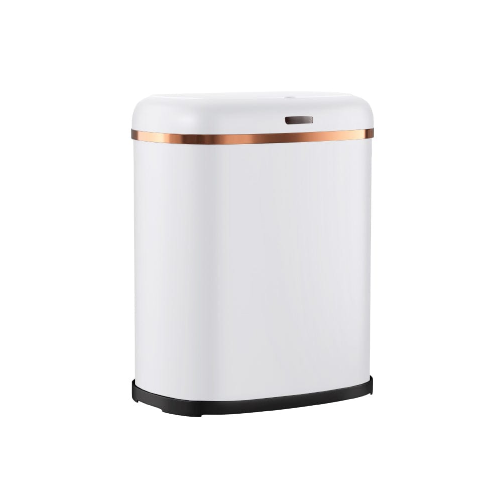 Devanti Home & Garden > Kitchen Bins > Automatic Bins Devanti 38L Motion Sensor Bin Rubbish Automatic White