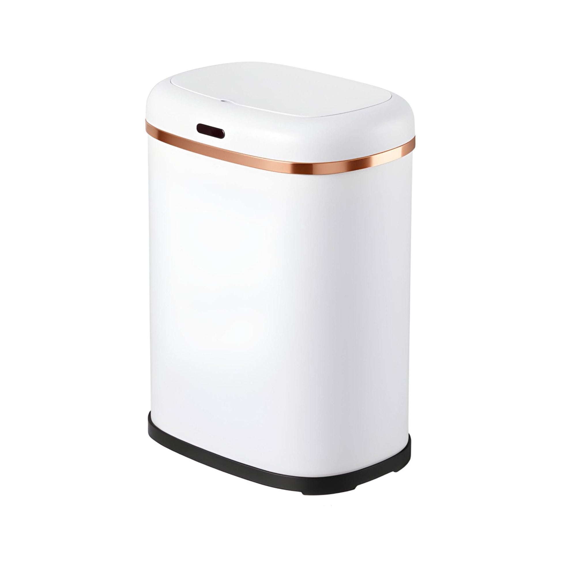 Devanti Home & Garden > Kitchen Bins > Automatic Bins Devanti 38L Motion Sensor Bin Rubbish Automatic White