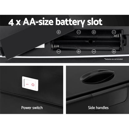 Devanti Home & Garden > Kitchen Bins > Automatic Bins Devanti 45L Motion Sensor Bin Rubbish Automatic Black