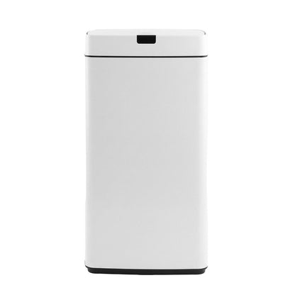 Devanti Home & Garden > Kitchen Bins > Automatic Bins Devanti 45L Motion Sensor Bin Rubbish Automatic White