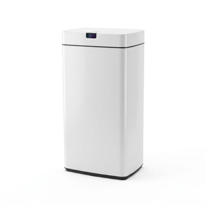 Devanti Home & Garden > Kitchen Bins > Automatic Bins Devanti 45L Motion Sensor Bin Rubbish Automatic White
