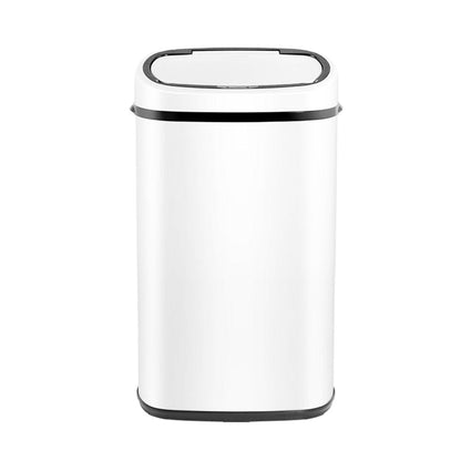 Devanti Home & Garden > Kitchen Bins > Automatic Bins Devanti 58L Motion Sensor Bin Rubbish Automatic White