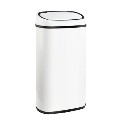 Devanti Home & Garden > Kitchen Bins > Automatic Bins Devanti 58L Motion Sensor Bin Rubbish Automatic White