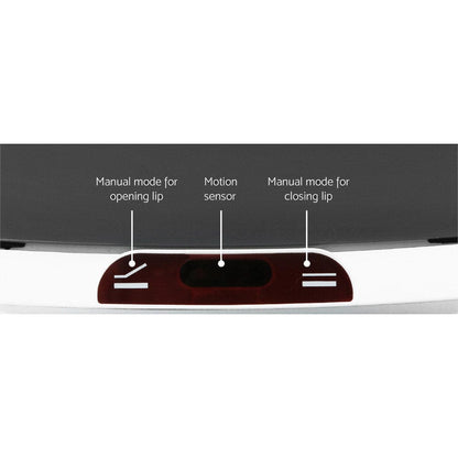 Devanti Home & Garden > Kitchen Bins > Automatic Bins Devanti 9L Motion Sensor Bin Rubbish Automatic Ash Black