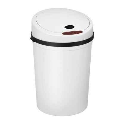 Devanti Home & Garden > Kitchen Bins > Automatic Bins Devanti Sensor Bin Motion Rubbish Bins Kitchen Automatic Trash Can White 9L