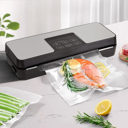 Devanti Home & Garden > Kitchenware > Food Storage Devanti Food Vacuum Sealer Machine Fresh Storage Auto Seal Slide Cutter 5 Modes