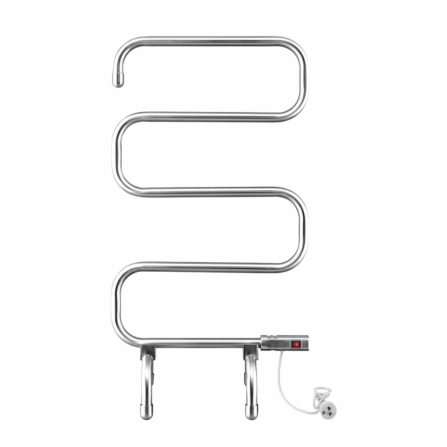 Devanti Home & Garden > Laundry & Cleaning > Drying Racks & Hangers Devanti Electric Heated Towel Rail Rack 5 Bars Freestanding Clothes Dry Warmer