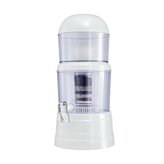 Devanti Tools > Industrial Tools > Water Filtration Accessories Devanti Benchtop Water Filter 14L Gravity Multi-Stage BPA-Free Home Camping