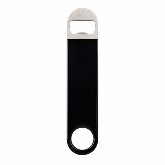 Draper Black Bottle Opener Key Ring Chain Metal Beer Bar Tool Coldie