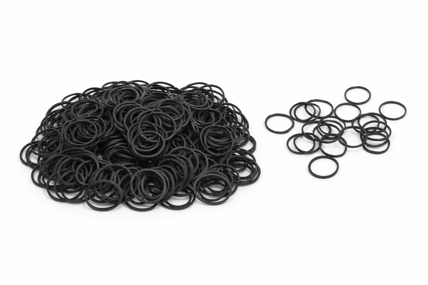 Dudley's World of Pets Pet Care > Cleaning & Maintenance > Pet Grooming Supplies 100pk Mane Braiding Rubber Bands Horse Grooming Accessories Elastic Styling