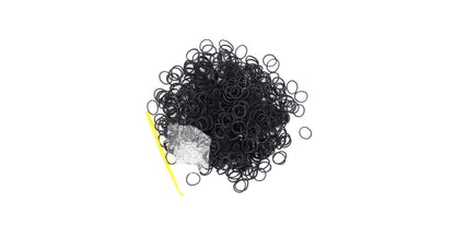 Dudley's World of Pets Pet Care > Cleaning & Maintenance > Pet Grooming Supplies 100pk Mane Braiding Rubber Bands Horse Grooming Accessories Elastic Styling