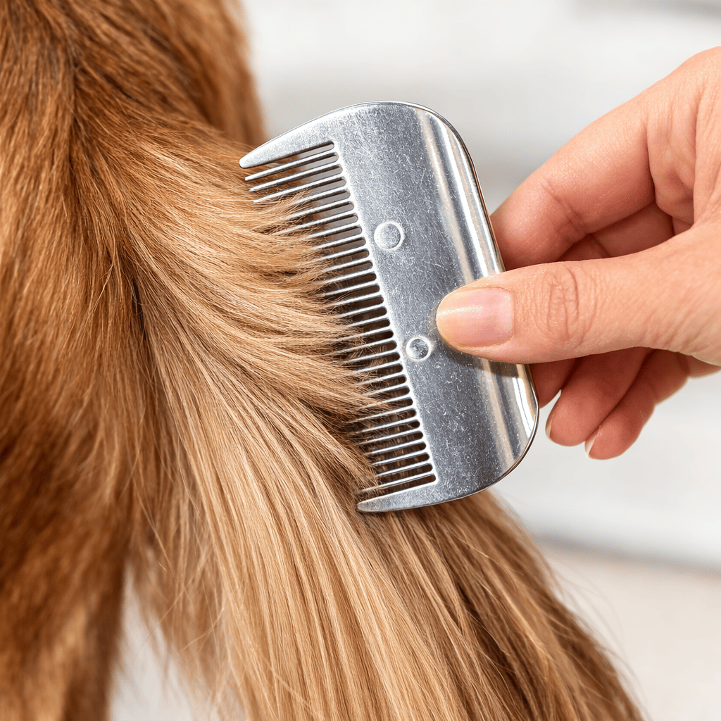 Dudley's World of Pets Pet comb 10.5x5.6cm Mane and Tail Horse Grooming Kit Comb Detangler Accesories Pet Care