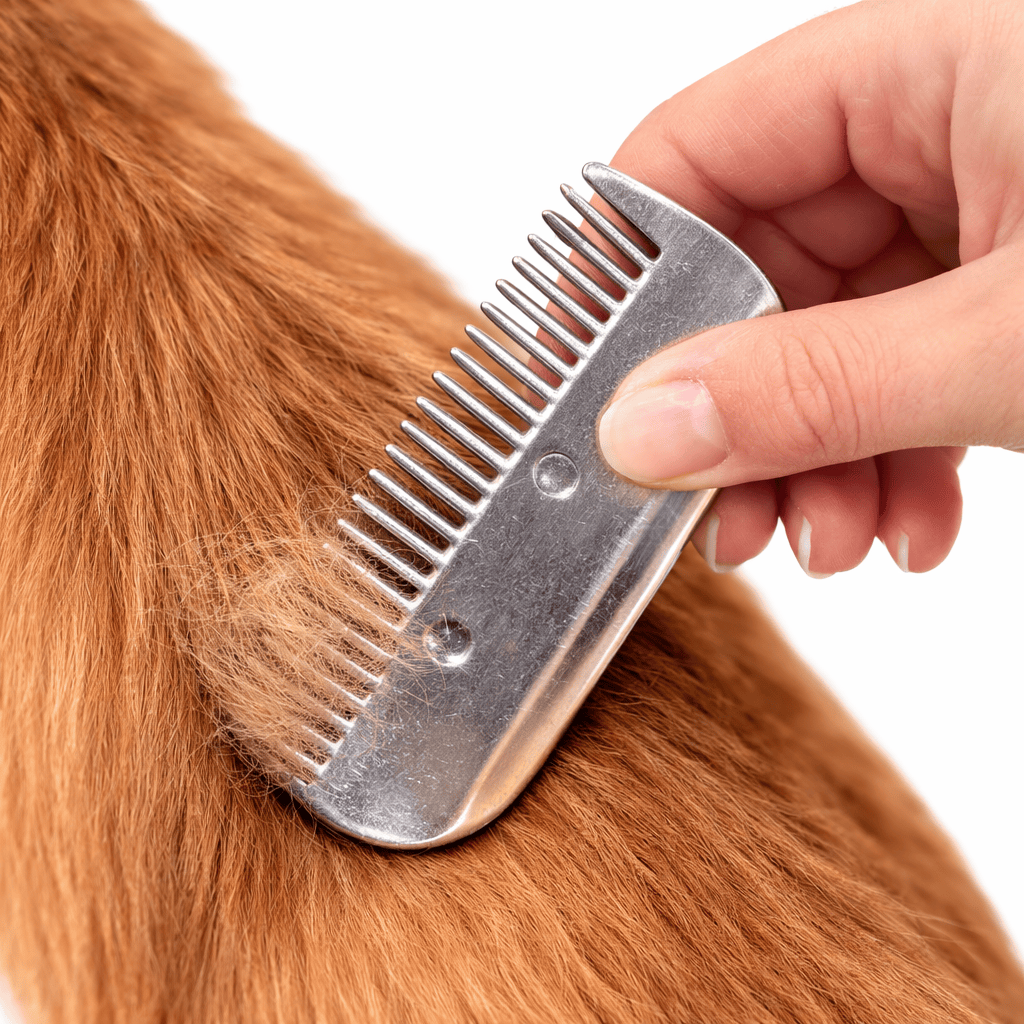 Dudley's World of Pets Pet comb 10.5x5.6cm Mane and Tail Horse Grooming Kit Comb Detangler Accesories Pet Care