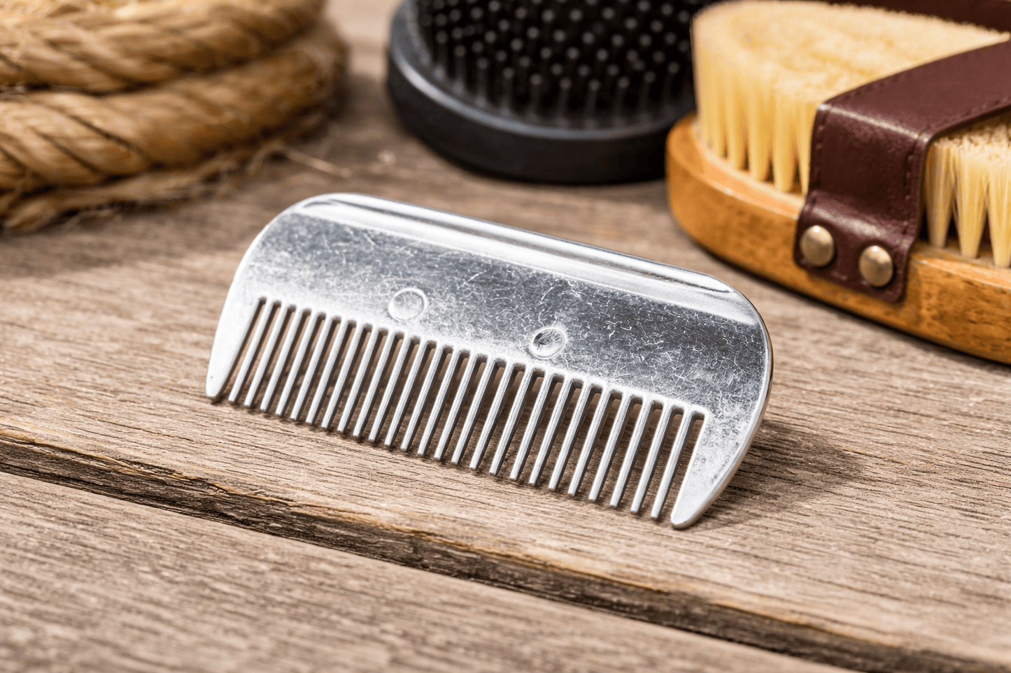 Dudley's World of Pets Pet comb 10.5x5.6cm Mane and Tail Horse Grooming Kit Comb Detangler Accesories Pet Care