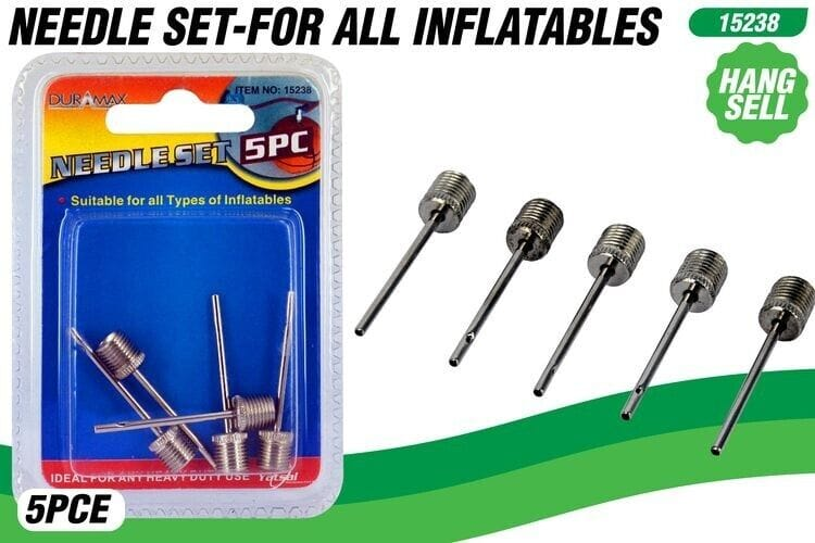 Duramax Pump needle 5pcs Pump Needle Sports Inflating Pin Nozzle Football Basketball Soccer Ball Air
