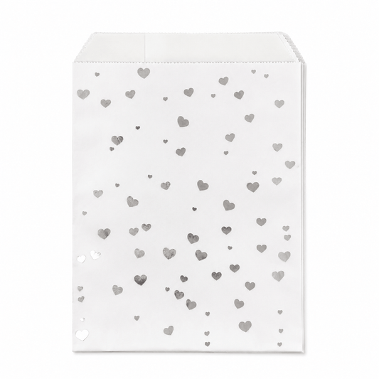Durmax Treat Bag 10pk Elegant Premium Paper Treat Bags Craft Party Wedding Cookies Lollies Hearts
