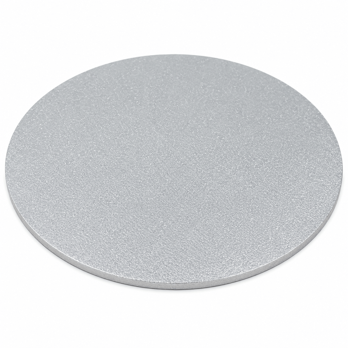 Durmaz Cake Boards Cake Board Base Masonite 6mm Silver Round Professional Cake Boxes 8" Diameter