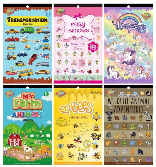 Durmaz kids Sticker Book Bulk School Fairy Animal Teacher Merit Resource Good Kids Children
