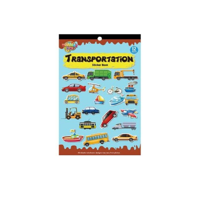 Durmaz kids Transportation Sticker Book Bulk School Fairy Animal Teacher Merit Resource Good Kids Children