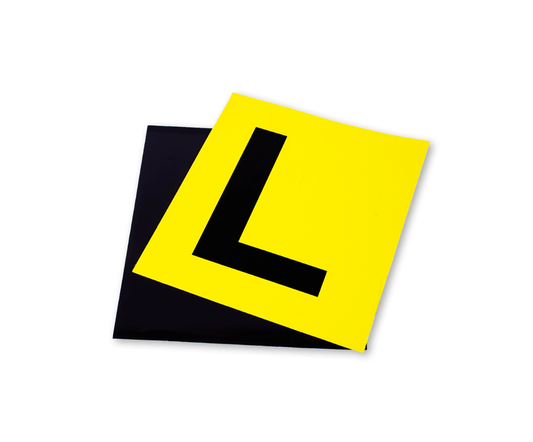 Durmaz L-plate sticker 2PK Magnetic Learner L Plates Plate Car License VIC WA QLD TAS (All Aus States)