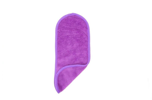 Durmaz Make up remover cloth Purple Make Up Remover Cloth Soft Micro Fibre Makeup Eraser Towel Cleaning 37*17CM