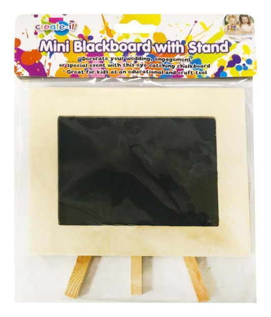 Durmaz Mini Message Blackboard Chalkboard Wood Craft Vintage Retro Kids Event Stand