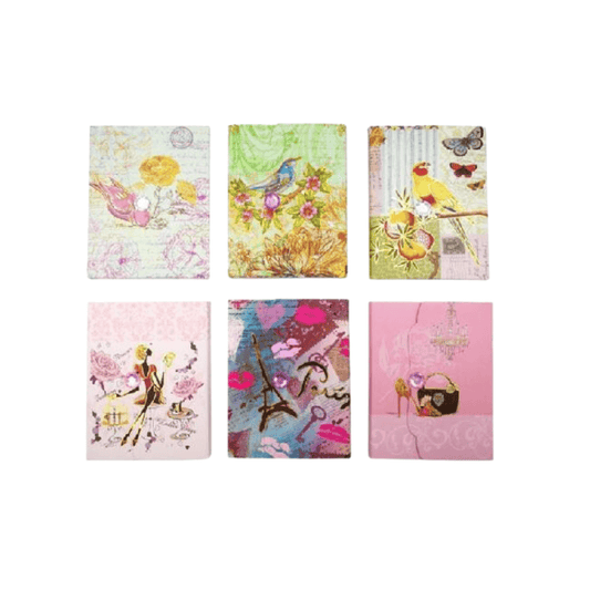 Durmaz Mini Pocket Diary Notebook Magnet Cover Notepad Writing Paper Travel Book