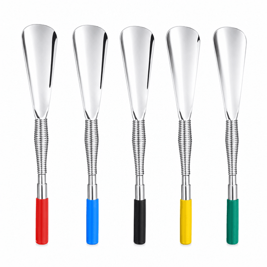 Durmaz Shoe Horn 31cm Premium Stainless Steel Extendable Shoe Horn Shoes Spoon Shoehorn