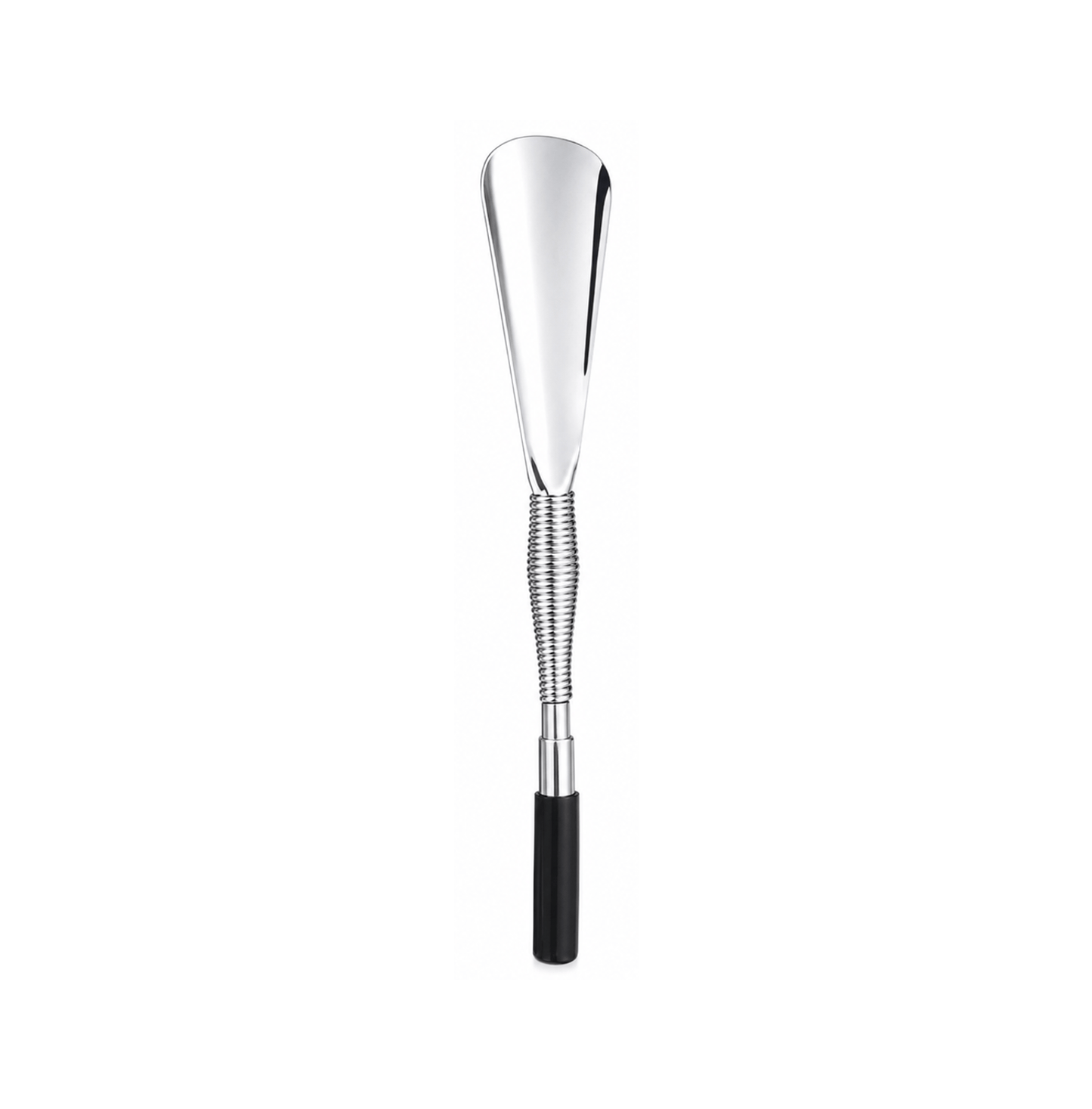 Durmaz Shoe Horn Black 31cm Premium Stainless Steel Extendable Shoe Horn Shoes Spoon Shoehorn