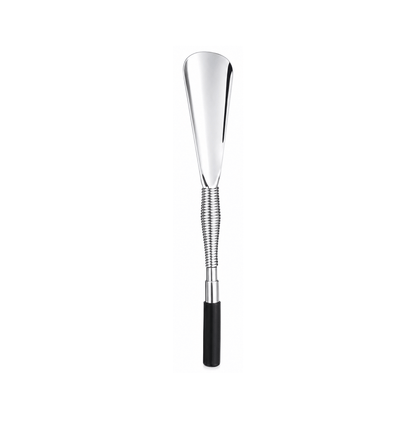 Durmaz Shoe Horn Black 31cm Premium Stainless Steel Extendable Shoe Horn Shoes Spoon Shoehorn