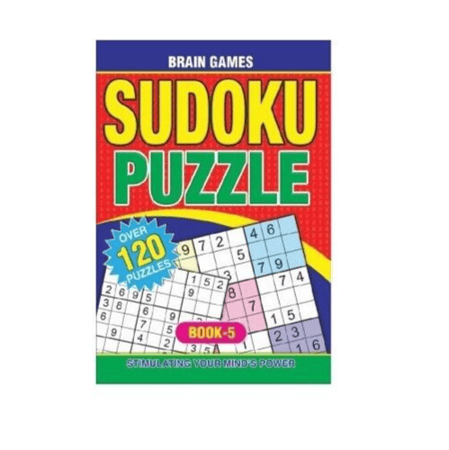 Durmaz Sudoku Sudoku Large Puzzle Book Stimulating Stress Relaxing Over 120 Puzzles Travel BK5