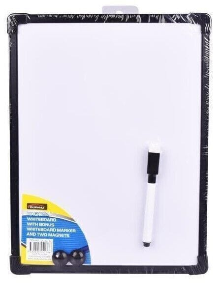 DURMAZ Whiteboard Portable Whiteboard With Magnetic Marker Pen and Magnet Home Office Board Hang
