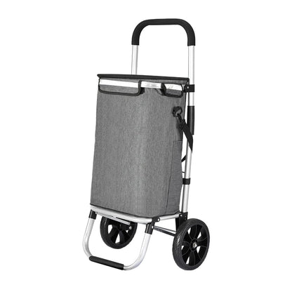 Emajin Furniture > Dining > Kitchen & Dining Trolleys Emajin Shopping Trolley Cart 45KG Foldable Grey