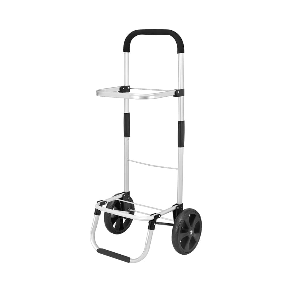 Emajin Furniture > Dining > Kitchen & Dining Trolleys Emajin Shopping Trolley Cart Foldable 45KG Black