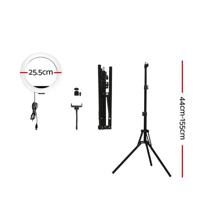 Embellir Audio & Video > Photography > Camera Accessories Embellir Ring Light 10" Tripod Stand