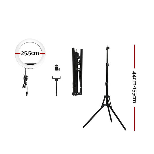 Embellir Audio & Video > Photography > Camera Accessories Embellir Ring Light 10" Tripod Stand