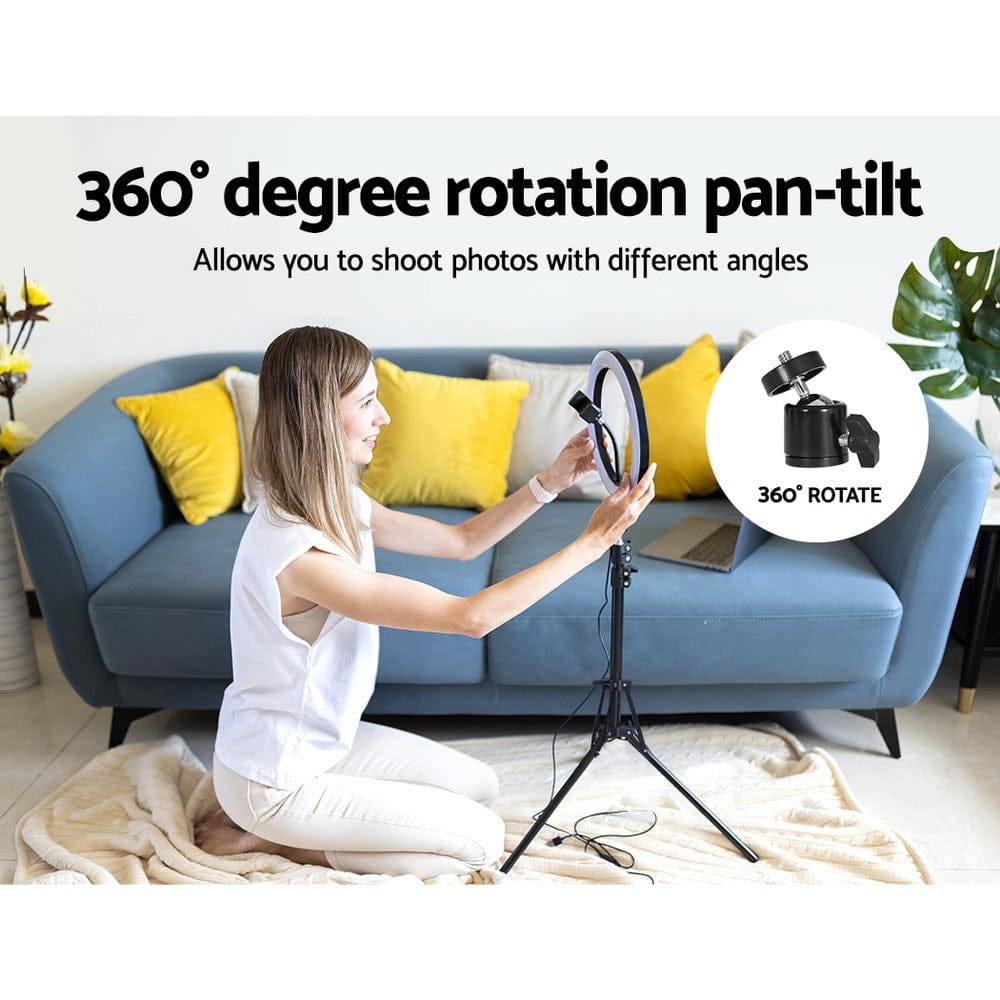 Embellir Audio & Video > Photography > Camera Accessories Embellir Ring Light 10" Tripod Stand
