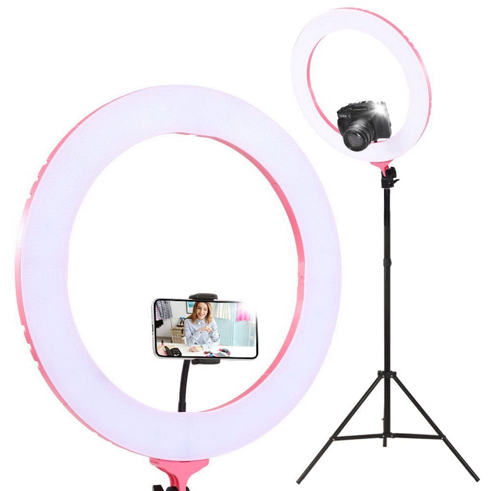 Embellir Audio & Video > Photography > Camera Accessories Embellir Ring Light 19" Tripod Stand Pink