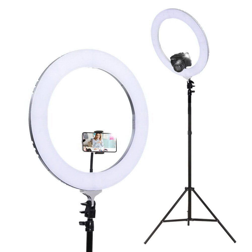 Embellir Audio & Video > Photography > Camera Accessories Embellir Ring Light 19" Tripod Stand Silver