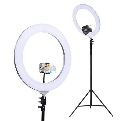 Embellir Audio & Video > Photography > Camera Accessories Embellir Ring Light 19" Tripod Stand Silver
