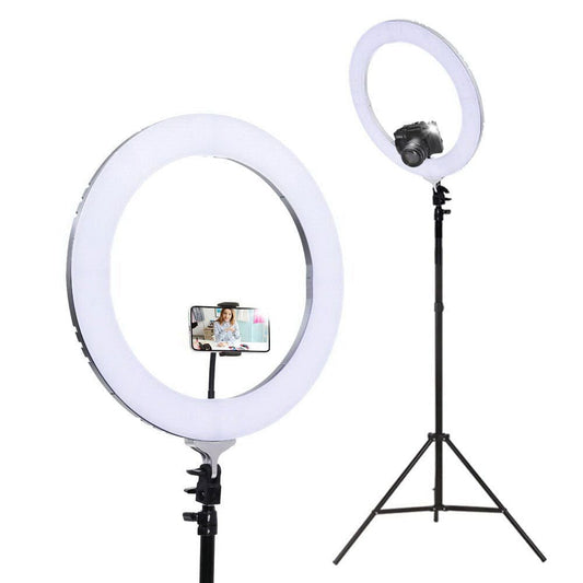 Embellir Audio & Video > Photography > Camera Accessories Embellir Ring Light 19" Tripod Stand Silver