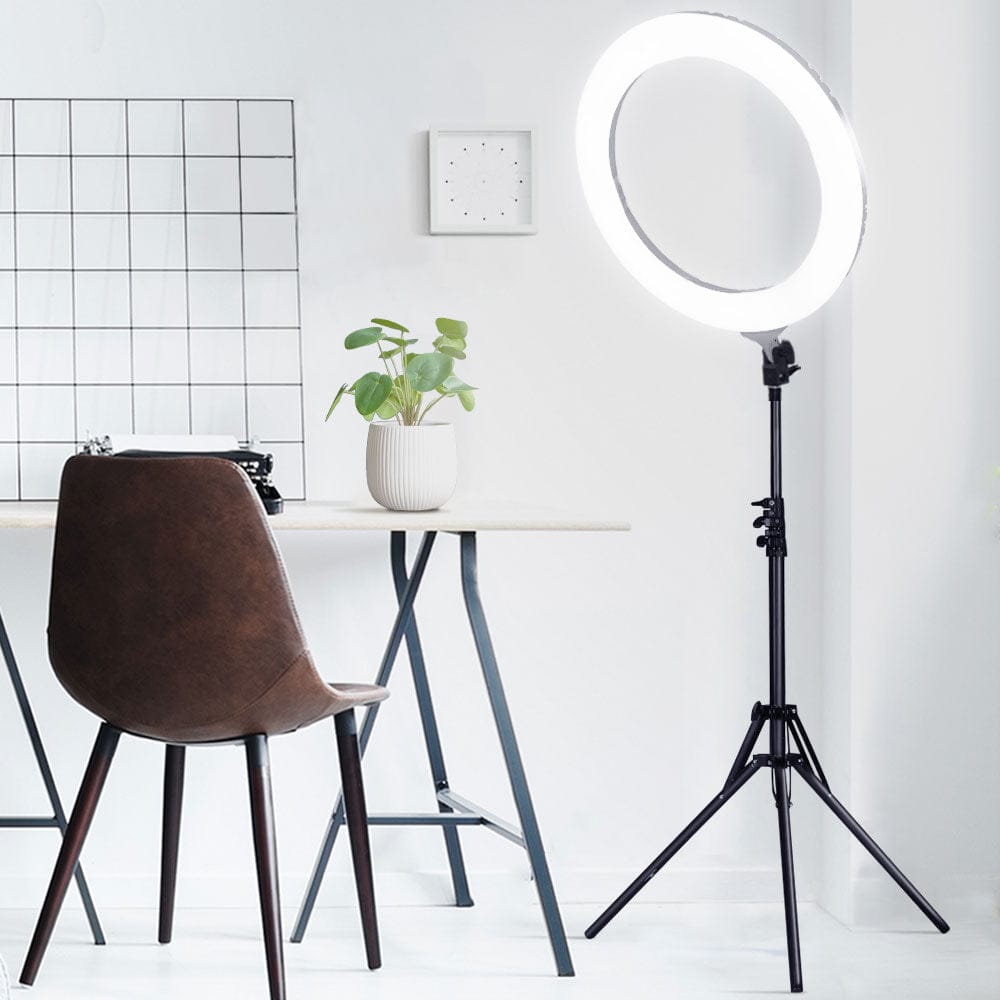 Embellir Audio & Video > Photography > Camera Accessories Embellir Ring Light 19" Tripod Stand Silver