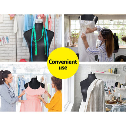 Embellir Commercial > Commercial Others > Mannequins Embellir Female Mannequin Dummy Model Dressmaker Clothes Display Torso Tailor BK