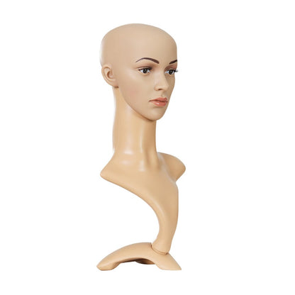 Embellir Commercial > Commercial Others > Mannequins Embellir Female Mannequin Head Dummy Model Display Shop Stand Professional Use